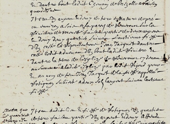 De COURSEULLES marquis de Rouvrai